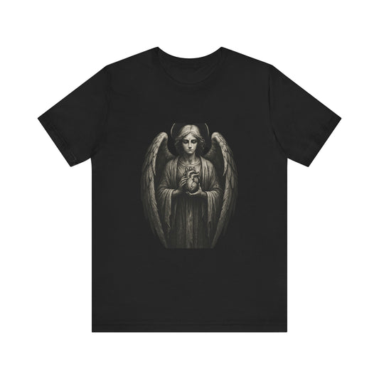 Gothic Guardian Angel T-Shirt — Vintage Dark Angel Tee
