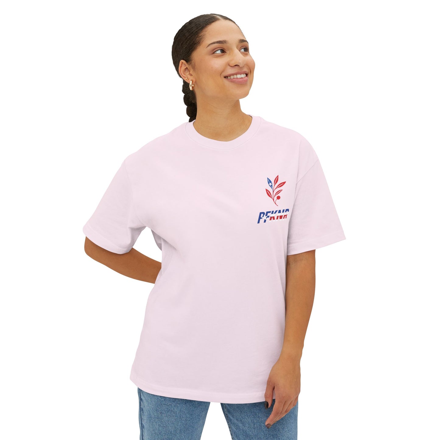 Unisex Oversized Boxy Tee, representing El Yunques home Puerto Rico - Casual Chic for Everyday, Stylish Gift for Friends, Graphic Tee for Relaxed Vibes, Streetwear Essential, [...]