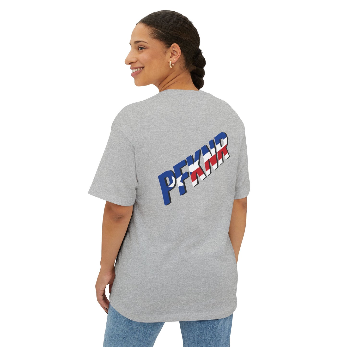Unisex Oversized Boxy Tee, representing El Yunques home Puerto Rico - Casual Chic for Everyday, Stylish Gift for Friends, Graphic Tee for Relaxed Vibes, Streetwear Essential, [...]