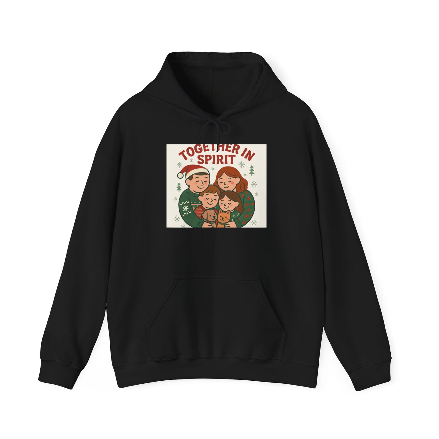 Together in Spirit Hoodie — Cozy Family Holiday Christmas Sweatshirt
