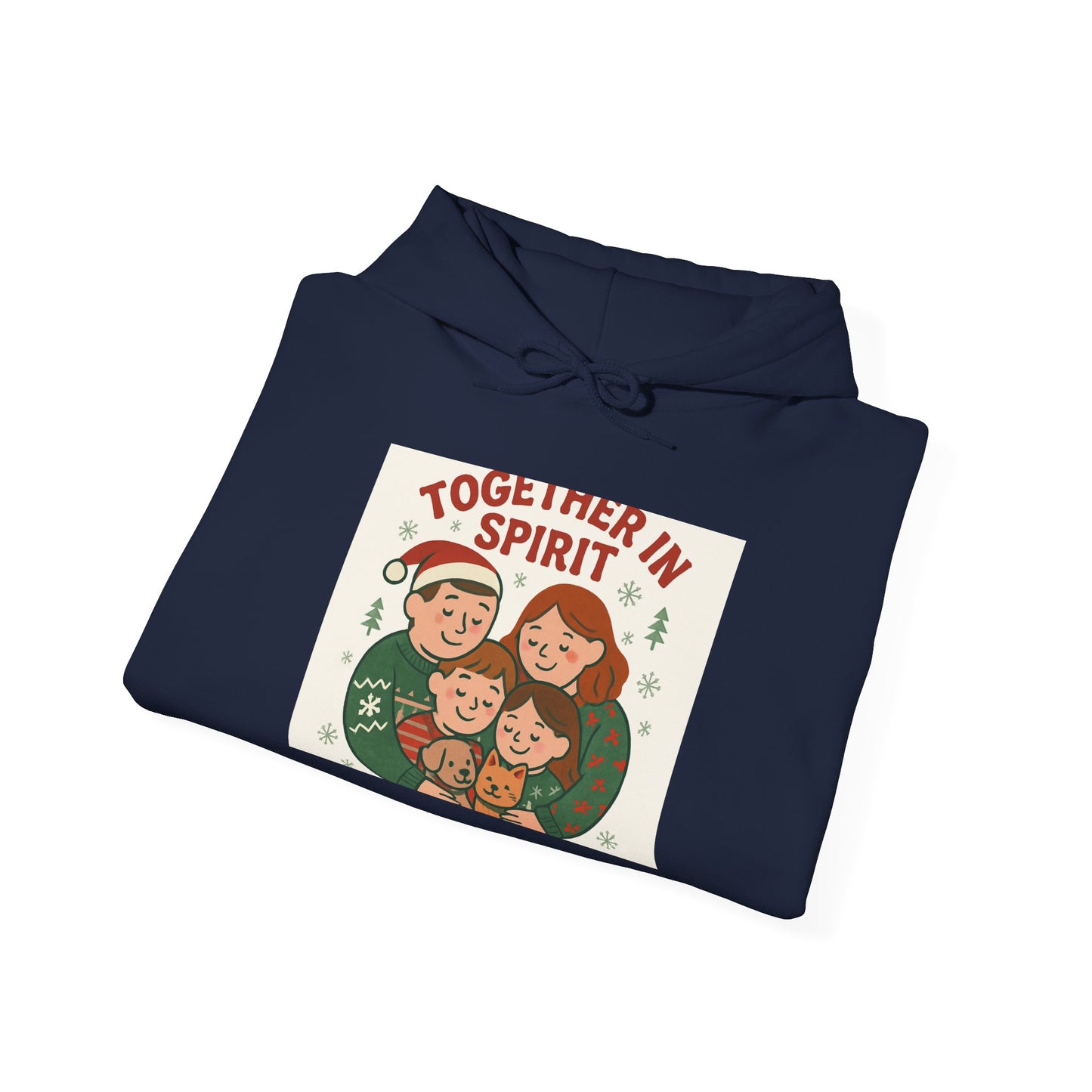 Together in Spirit Hoodie — Cozy Family Holiday Christmas Sweatshirt
