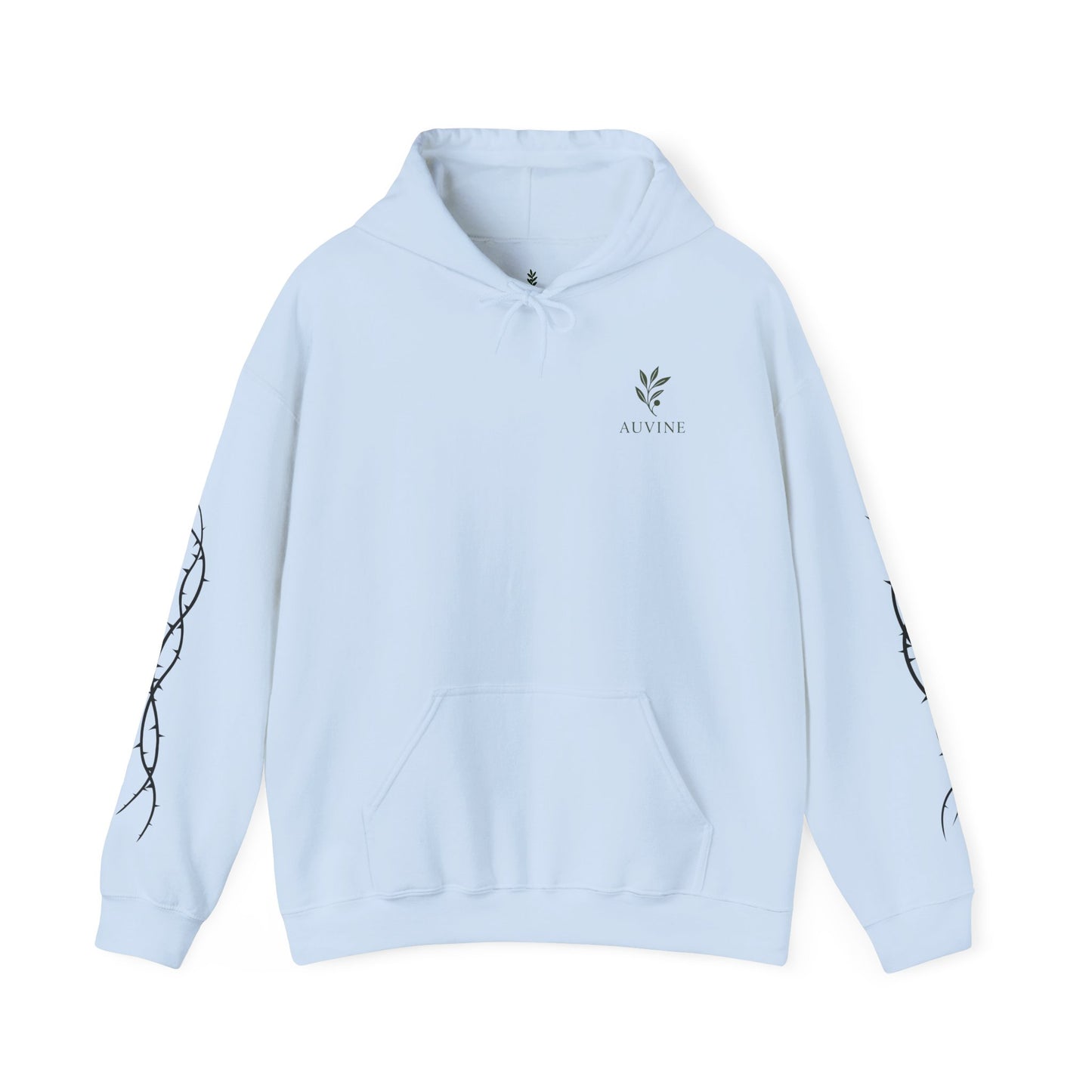 Botanical Script Hoodie | Cozy Unisex Sweatshirt, Gift for Nature Lovers, Casual Wear, Fall Fashion, Everyday Comfort