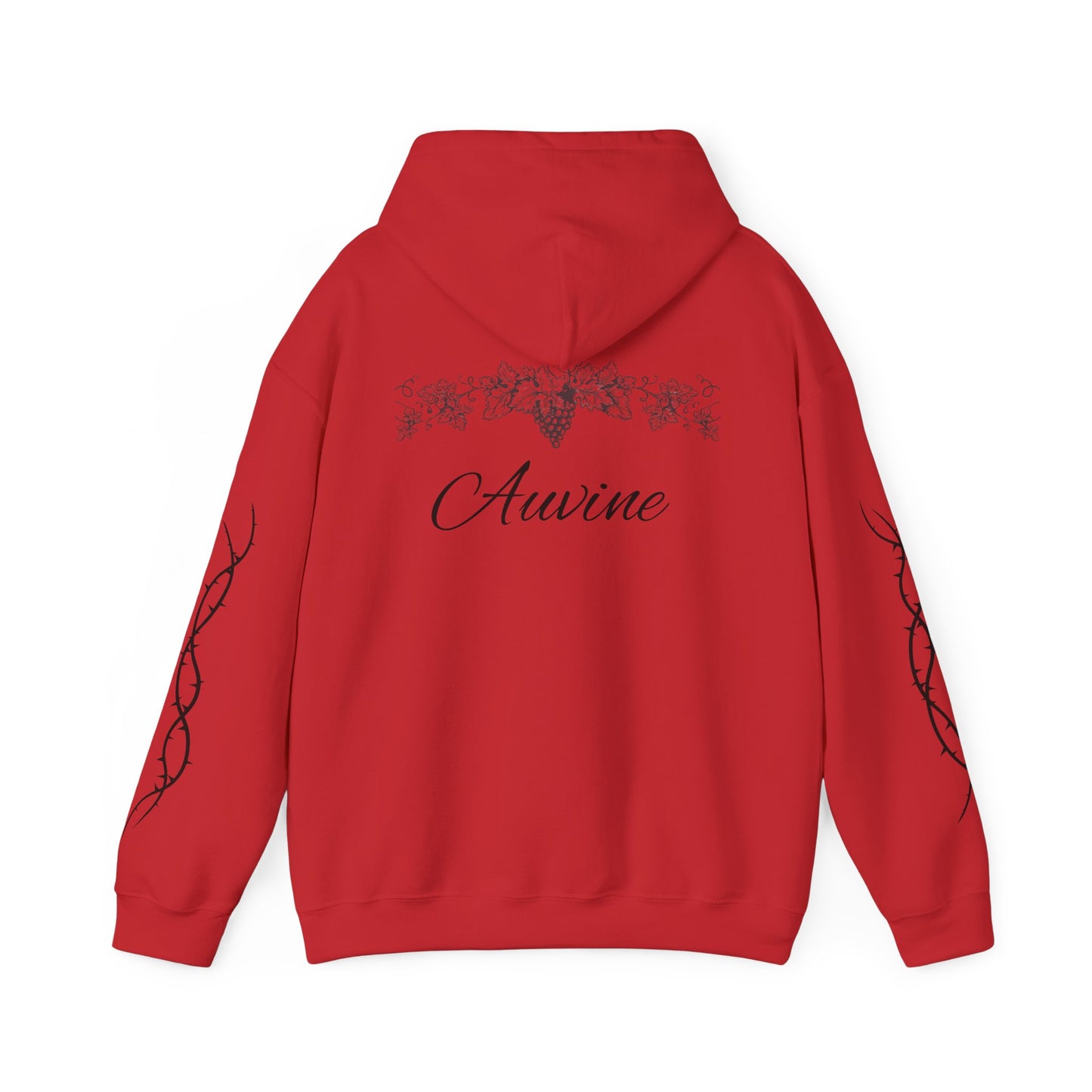 Botanical Script Hoodie | Cozy Unisex Sweatshirt, Gift for Nature Lovers, Casual Wear, Fall Fashion, Everyday Comfort