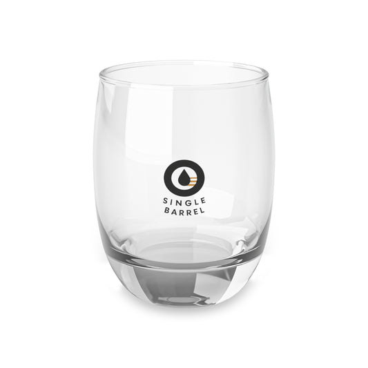 Single Barrel Whiskey Glass — Engraved Rocks Glass for Whiskey Lovers