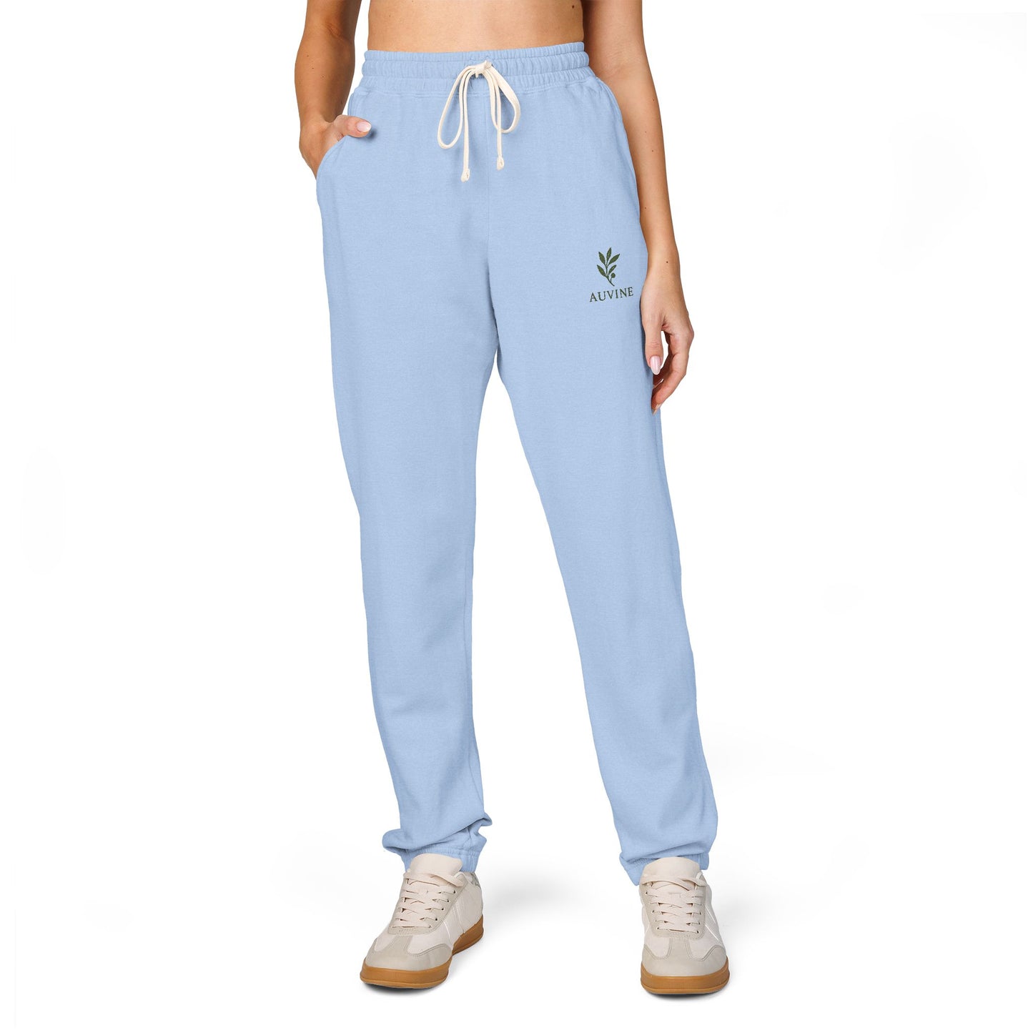 Unisex Garment-Dyed Fleece Sweatpants | Cozy Lounge Wear, Casual Athleisure, Perfect for Relaxing, Gifts for Him/Her, Holiday Essentials