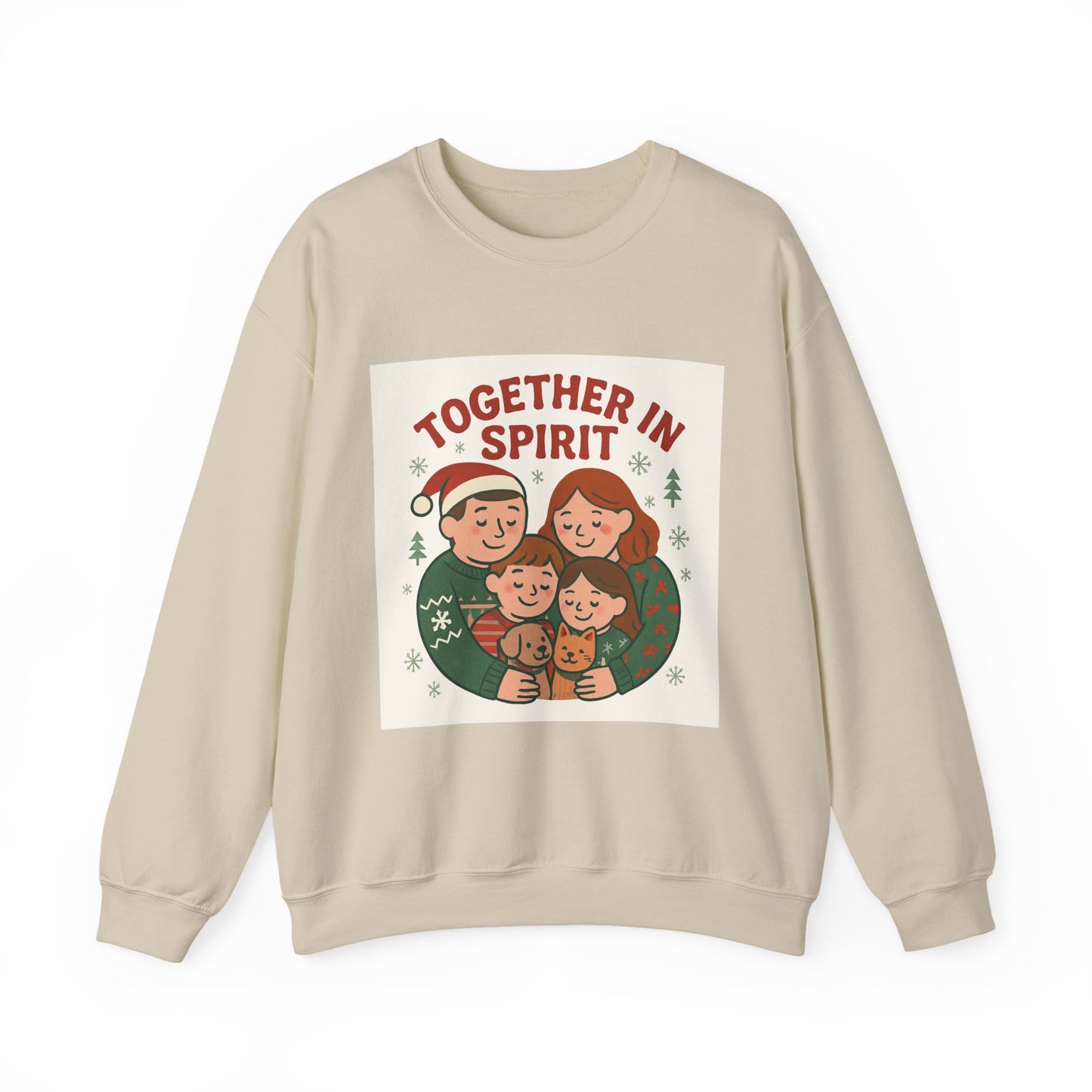 Together in Spirit Family Holiday Sweatshirt