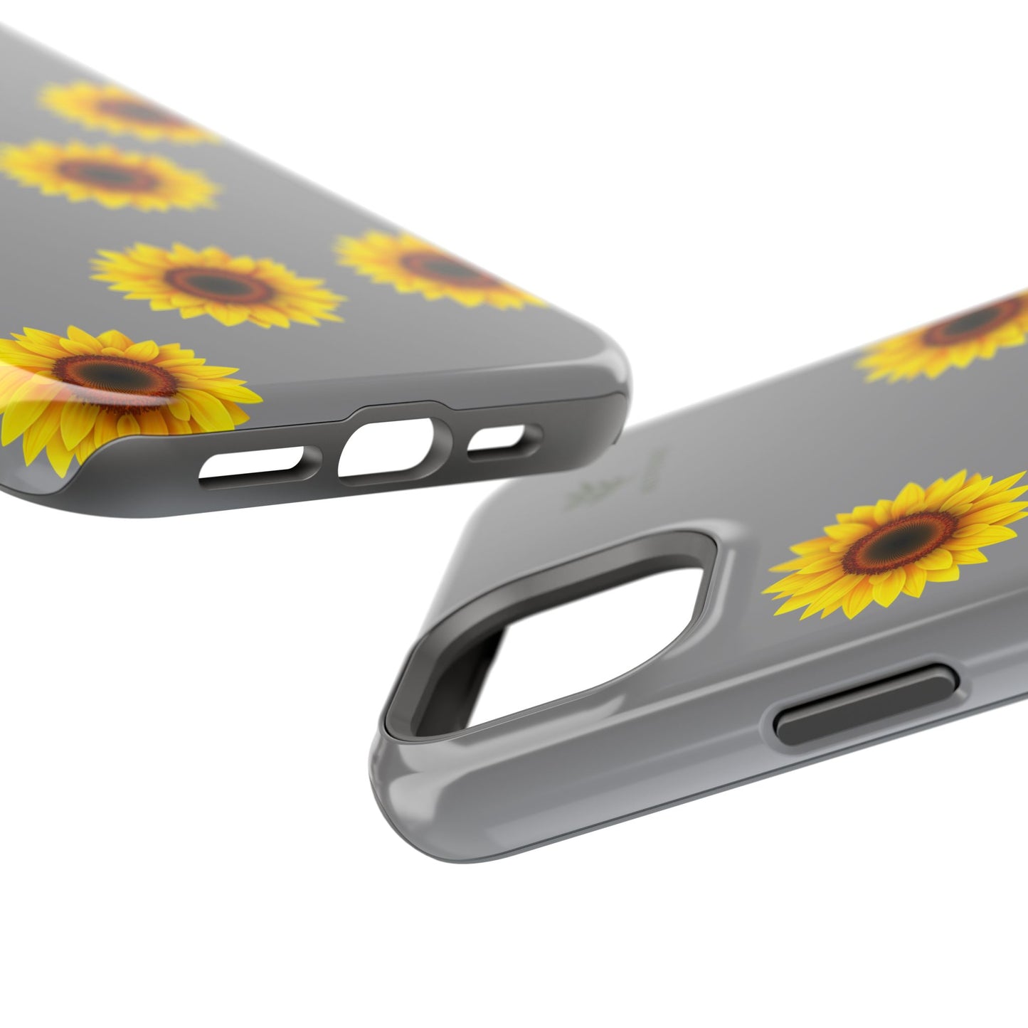 Sunny Floral Magnetic Phone Cases, Sunflower Phone Cases, Cute Tech Accessories, Durable Cases, Gifts for Her/him