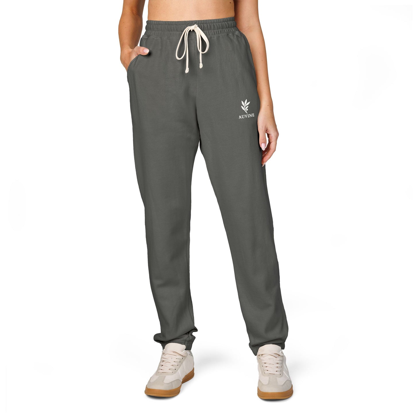 Unisex Garment-Dyed Fleece Sweatpants | Cozy Lounge Wear, Casual Athleisure, Perfect for Relaxing, Gifts for Him/Her, Holiday Essentials