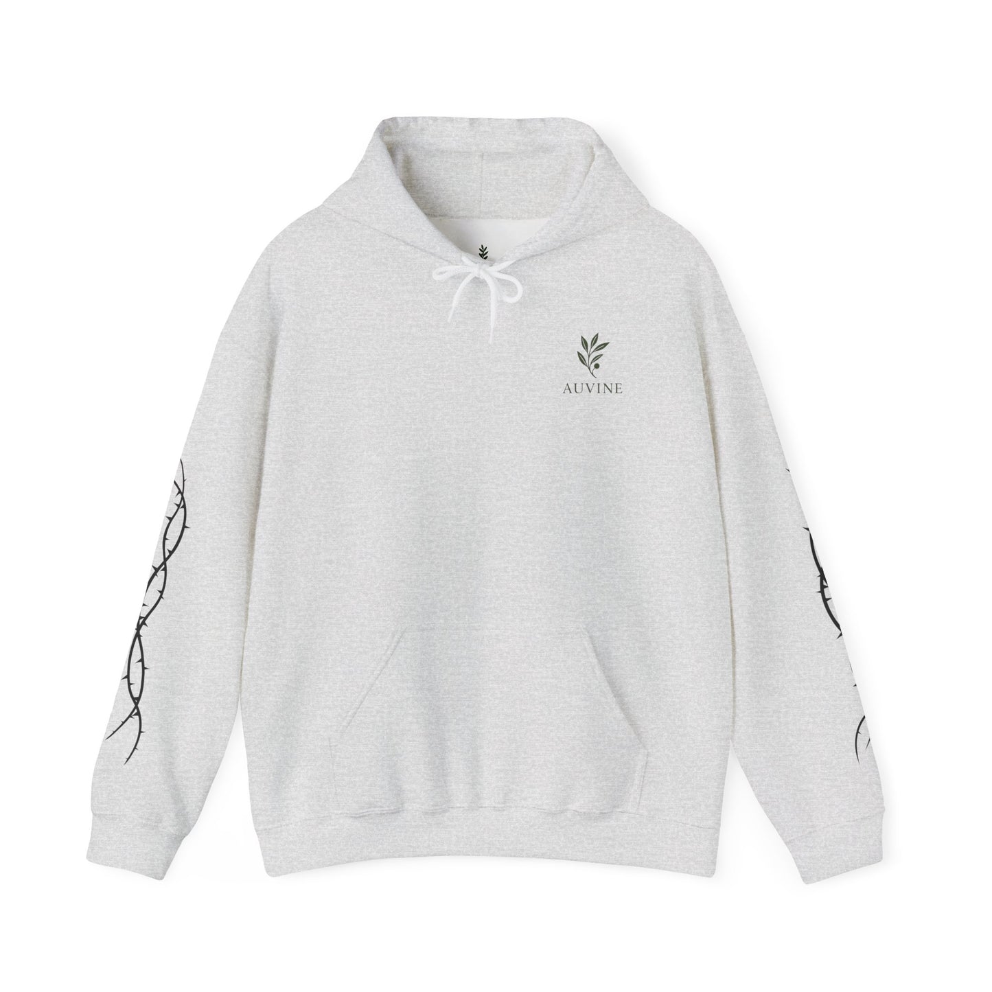 Botanical Script Hoodie | Cozy Unisex Sweatshirt, Gift for Nature Lovers, Casual Wear, Fall Fashion, Everyday Comfort