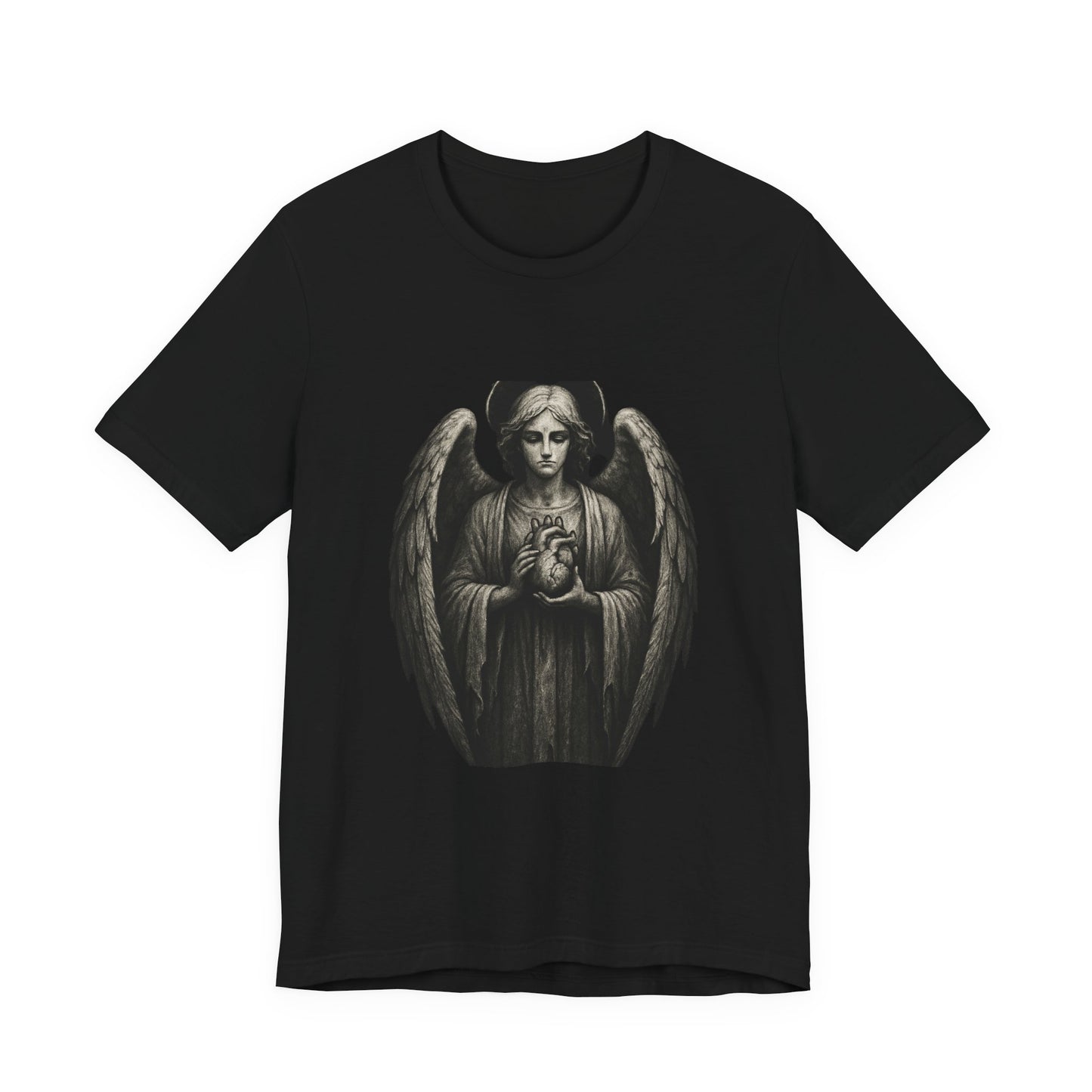 Gothic Guardian Angel T-Shirt — Vintage Dark Angel Tee