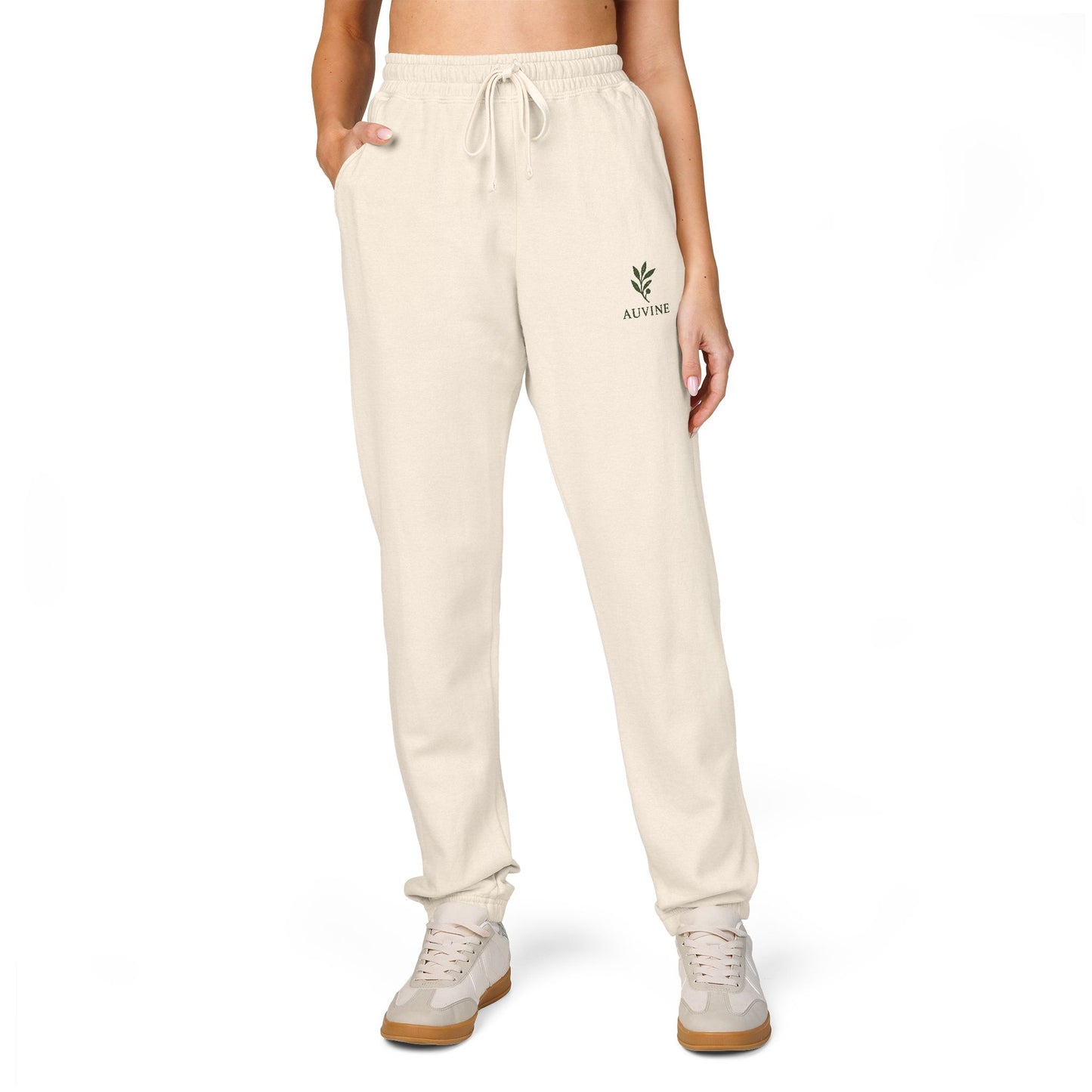 Unisex Garment-Dyed Fleece Sweatpants | Cozy Lounge Wear, Casual Athleisure, Perfect for Relaxing, Gifts for Him/Her, Holiday Essentials