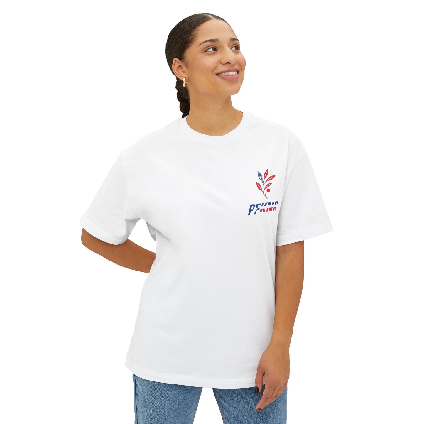 Unisex Oversized Boxy Tee, representing El Yunques home Puerto Rico - Casual Chic for Everyday, Stylish Gift for Friends, Graphic Tee for Relaxed Vibes, Streetwear Essential, [...]