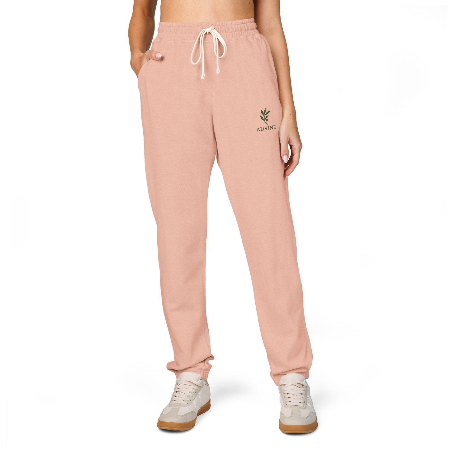 Unisex Garment-Dyed Fleece Sweatpants | Cozy Lounge Wear, Casual Athleisure, Perfect for Relaxing, Gifts for Him/Her, Holiday Essentials