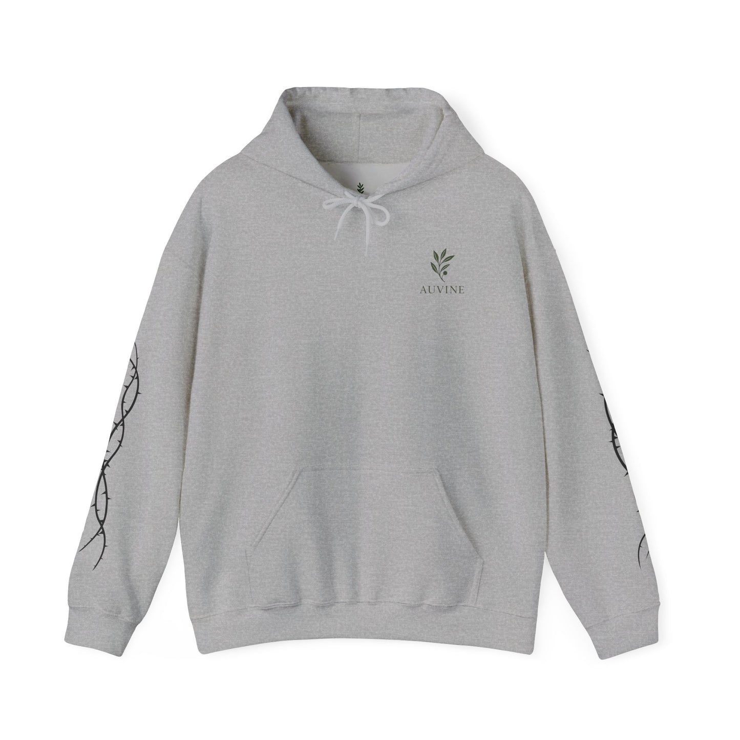 Botanical Script Hoodie | Cozy Unisex Sweatshirt, Gift for Nature Lovers, Casual Wear, Fall Fashion, Everyday Comfort