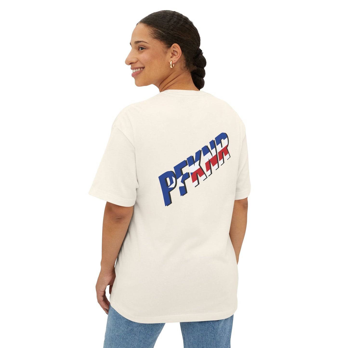 Unisex Oversized Boxy Tee, representing El Yunques home Puerto Rico - Casual Chic for Everyday, Stylish Gift for Friends, Graphic Tee for Relaxed Vibes, Streetwear Essential, [...]