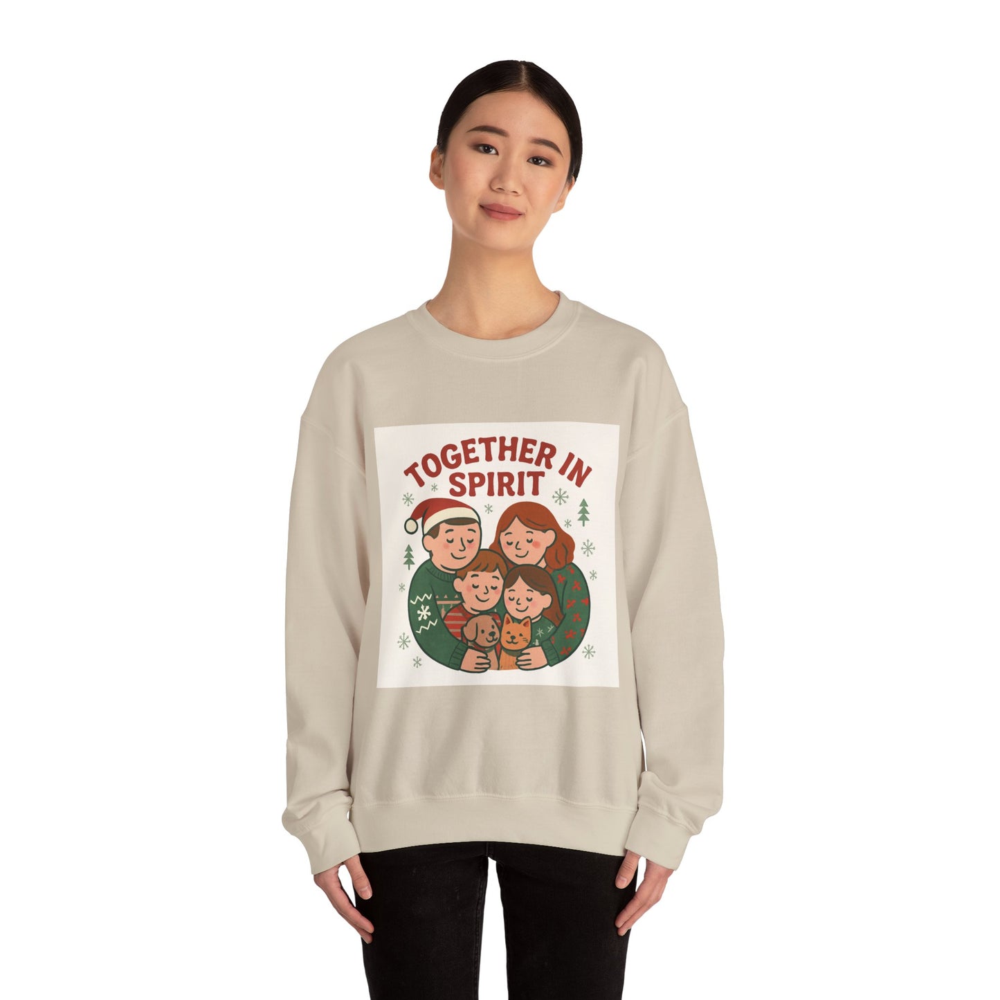 Together in Spirit Family Holiday Sweatshirt