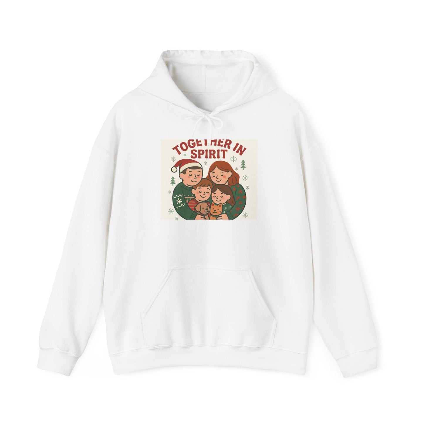 Together in Spirit Hoodie — Cozy Family Holiday Christmas Sweatshirt