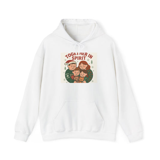Together in Spirit Hoodie — Cozy Family Holiday Christmas Sweatshirt